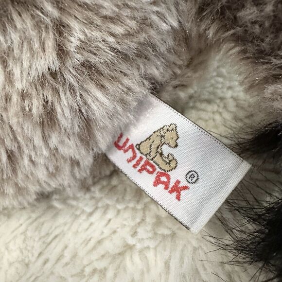 Unipak Longhorn Cow Brown Black 10” Stuffed Animal Toy Beanbag - Picture 3 of 6